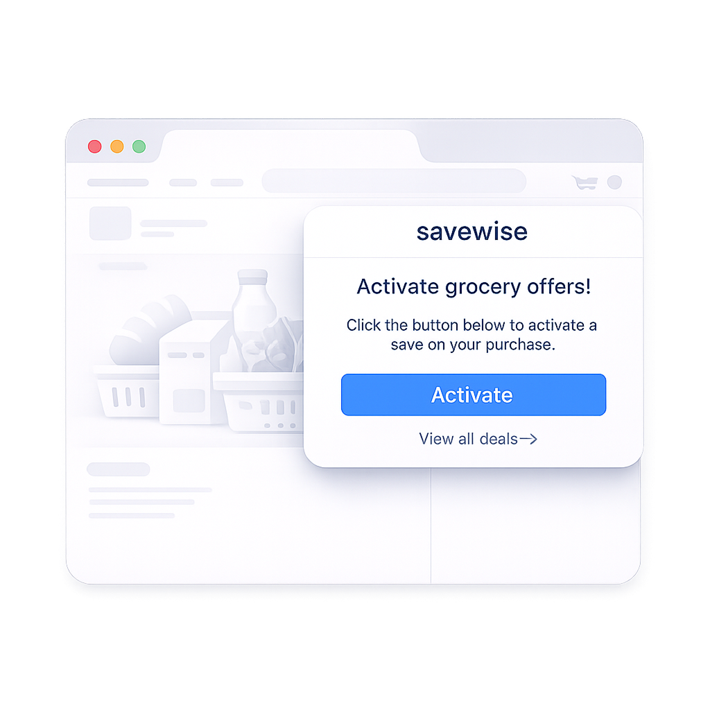 Visit any grocery site